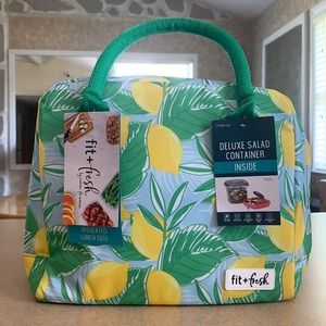 Fit & Fresh Deluxe Salad Lunch Bag